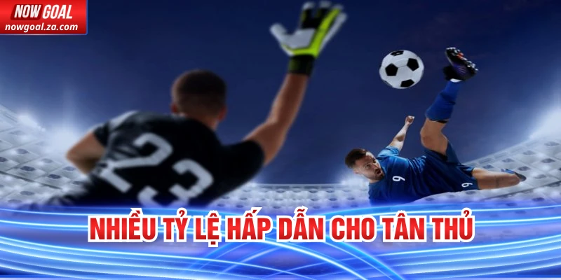 Nhiều tỷ lệ hấp dẫn cho tân thủ
